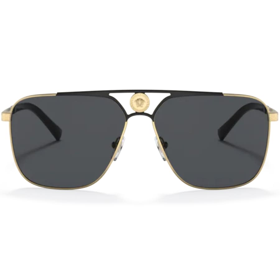 Gold versace sunglasses best sale